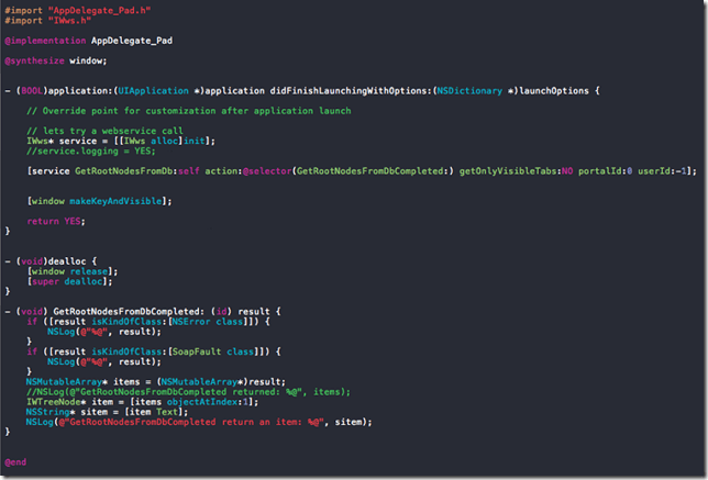 Objective-c instance variable image