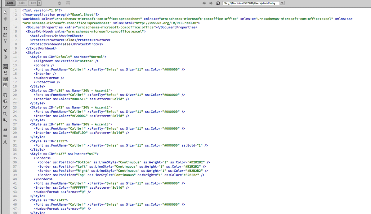 CRM xml dump file in DreamWeaver.png